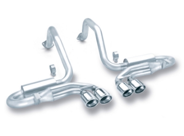 Picture of Borla 97-04 Corvette Coupe-Conv-Hatchback 5-7L 8cyl 4spd-6spd RWD Classic S-Typein Cat-Back Exhaust