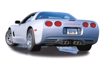 Picture of Borla 97-04 Corvette Coupe-Conv-Hatchback 5-7L 8cyl 4spd-6spd RWD Classic S-Typein Cat-Back Exhaust