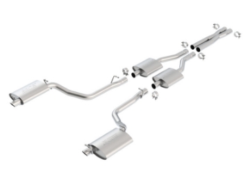 Picture of Borla 11-14 Dodge Charger R-T - 11-14 Chrysler 300 C 5-7L V8 AT-MT S-Type SS Catback Exhaust