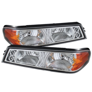 Picture of xTune Chevy Colorado 04-12 - GMC Canyon 04-12 Bumper Lights Chrome CBL-YD-CCO04-C