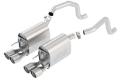 Picture of Borla 09-12 Corvette Coupe-Conv 6-2L 8cyl 6spd RWD inS-Type IIin Exhaust rear section only