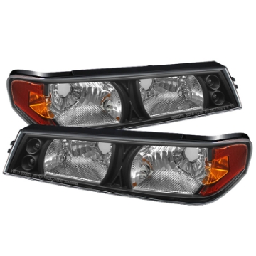 Picture of xTune Chevy Colorado 04-12 - GMC Canyon 04-12 Bumper Lights Black CBL-YD-CCO04-BK