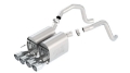 Picture of Borla 05-08 Chevrolet Corvette Coupe-Conv 6-0L-6-2L 8cyl Aggressive ATAK Exhaust rear section only