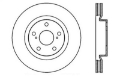 Picture of StopTech 07-09 Lexus ES 250-ES 300- ES330-ES350 SportStop Slotted & Drilled Right Front Rotor