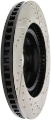 Picture of StopTech 07-09 Lexus ES 250-ES 300- ES330-ES350 SportStop Slotted & Drilled Right Front Rotor