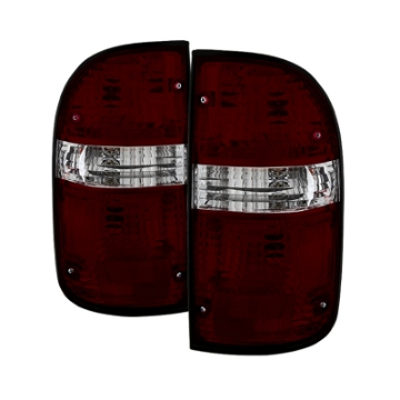 Picture of Xtune Toyota Tacoma 01-04 OEM Style Tail Lights Red Smoked ALT-JH-TTA01-OE-RSM