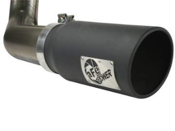 Picture of aFe MACHForce XP Exhaust Cat-Back SS-409 4in Black Tip 11-12 Ford F-150 EcoBoost V6-3-5L tt