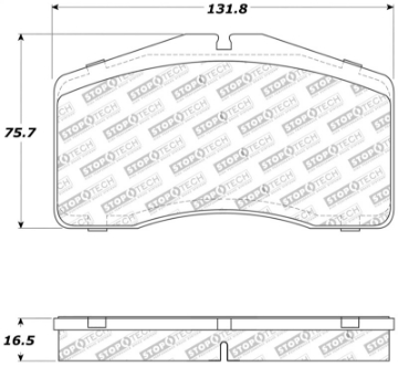 Picture of StopTech Performance 92-98 Porsche 911 Front Brake Pads