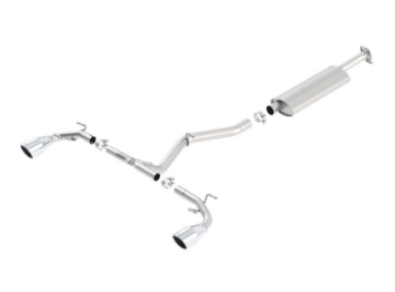 Picture of Borla 13-15 Scion FR-S 2-0L 4cyl 6spd - 13 Subaru BRZ 2-0L 4cyl 6spd SS Catback Exhaust