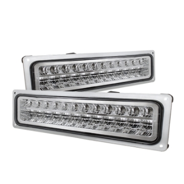Picture of xTune Chevy C10 88-98 LED Bumper Lights Chrome CPL-CCK94-LED-C