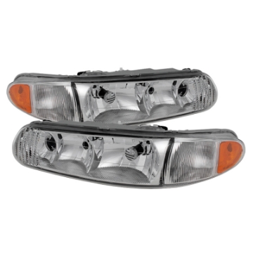 Picture of xTune Buick Century 97-05 Regal 97-04 Crystal Headlights Chrome HD-JH-BUCEN97-AM-C