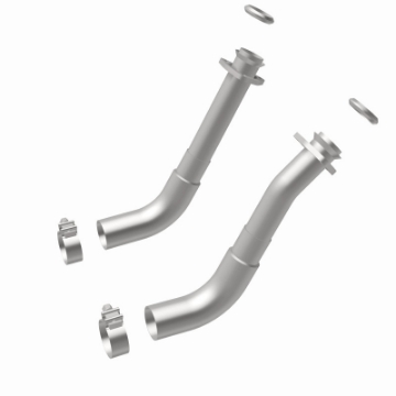 Picture of MagnaFlow 66-72 Chevy C10 Pickup V8 2-Piece Front Exhuast Pipe Kit 2in Tubing-Clamps-Inlet Flanges