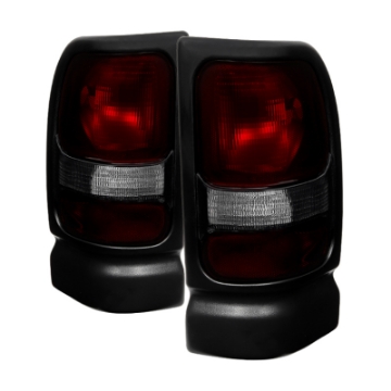 Picture of xTune Dodge Ram 1500 94-01 Not Sport Package Tail Lights Red Smoked ALT-JH-DR94-OE-RSM