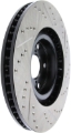 Picture of StopTech 5-93-98 Toyota Supra Turbo Right Front Slotted & Drilled Rotor