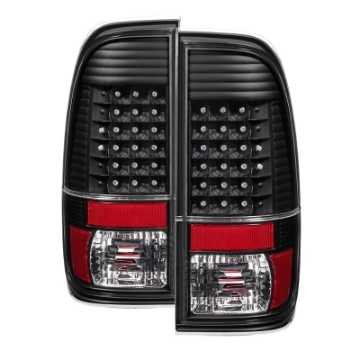 Picture of xTune Ford F150 Styleside 97-03 - F250-350-450-550 99-07 LED Tail Lights Black ALT-JH-FF15097-LED-BK