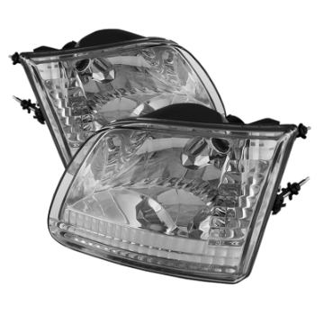 Picture of Xtune Ford F150 97-03 - Expedition 97-02 Crystal Headlights Chrome HD-JH-FF15097-C
