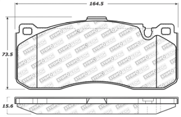 Picture of StopTech Performance 08-09 BMW 128i-135i Coupe Front Brake Pads
