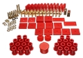 Picture of Energy Suspension 64-78 Toyota FJ40 Land Cruiser Red Hyper-Flex Master Bushing Set