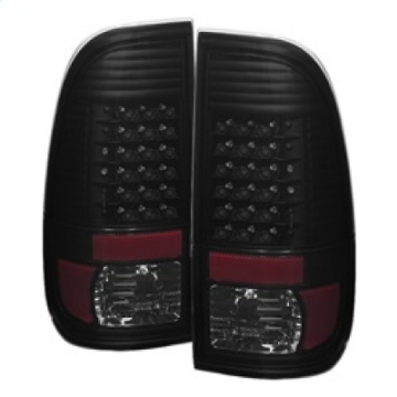 Picture of xTune Ford F250-350-450-550 Super Duty 99-07 LED Tail Lights Black Smoke ALT-JH-FF15097-LED-BKSM
