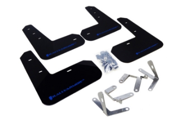 Picture of Rally Armor 13-17 Subaru BRZ-Toyota FR-S Black UR Mud Flap w-Blue Logo