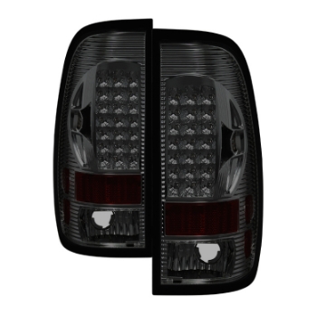 Picture of xTune Ford F150 Styleside 97-03 - F250-350-450-550 99-07 LED Tail Lights Smoke ALT-ON-FF15097-LED-SM