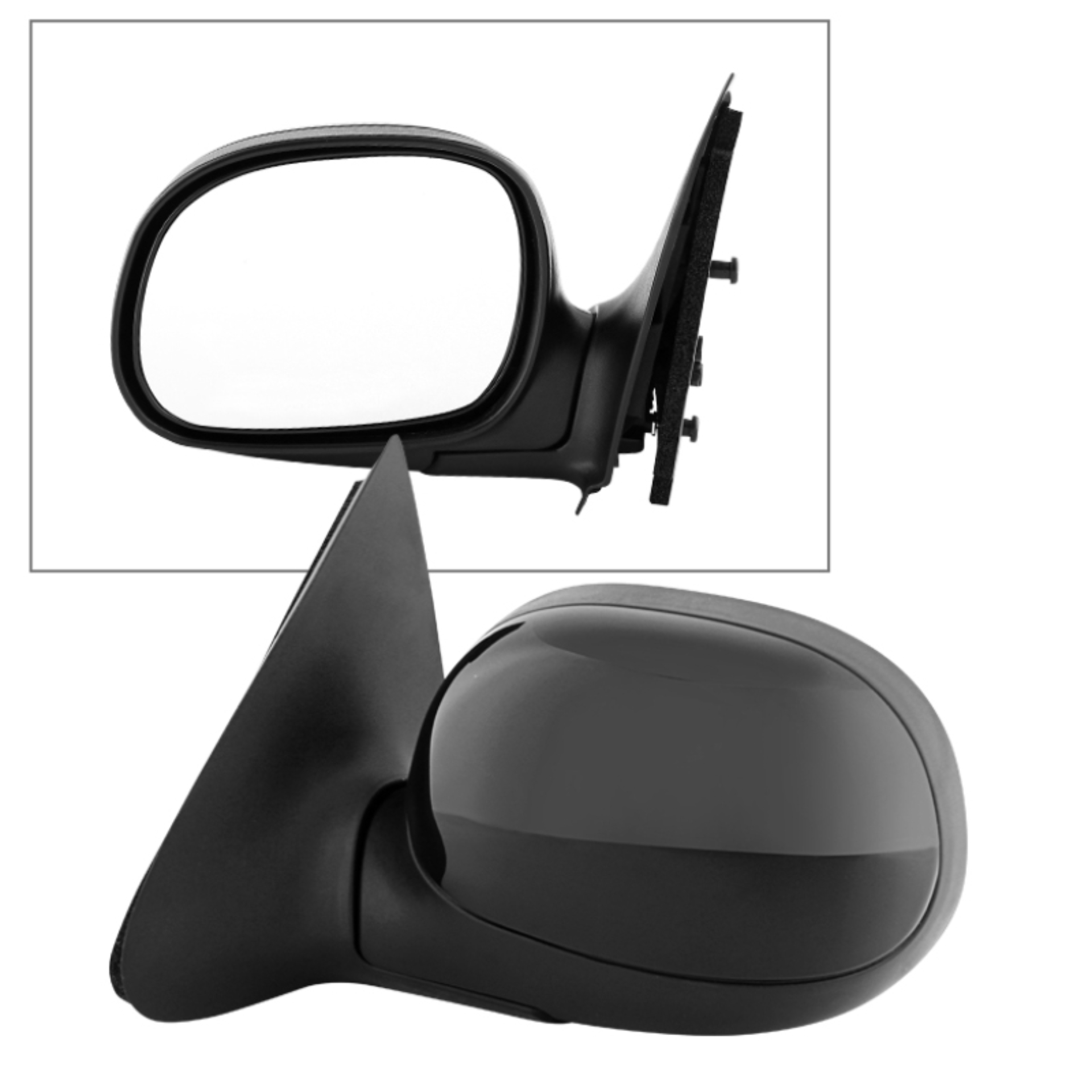 Picture of Xtune Ford F150 F250 97-03 OE Mirror Black Power Heated Left MIR-15104-232-P-L