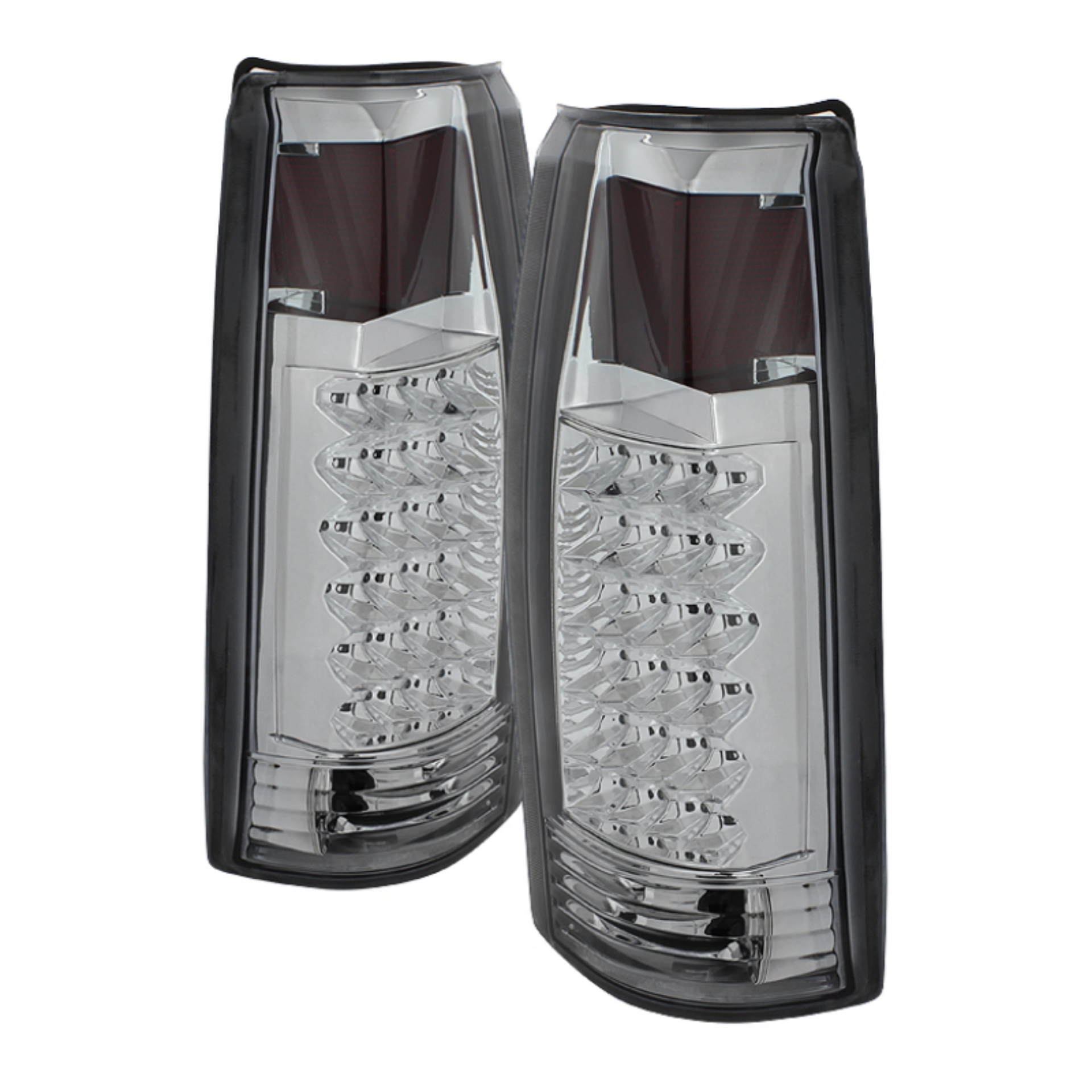 Picture of xTune Yukon Denali 99-00 LED Tail Lights Chrome ALT-JH-CCK88-LED-C