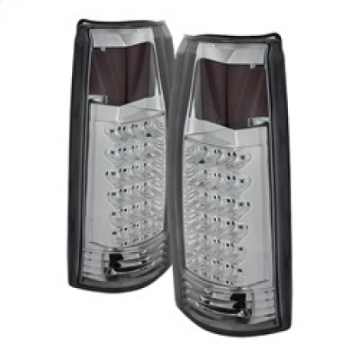 Picture of xTune Yukon Denali 99-00 LED Tail Lights Chrome ALT-JH-CCK88-LED-C