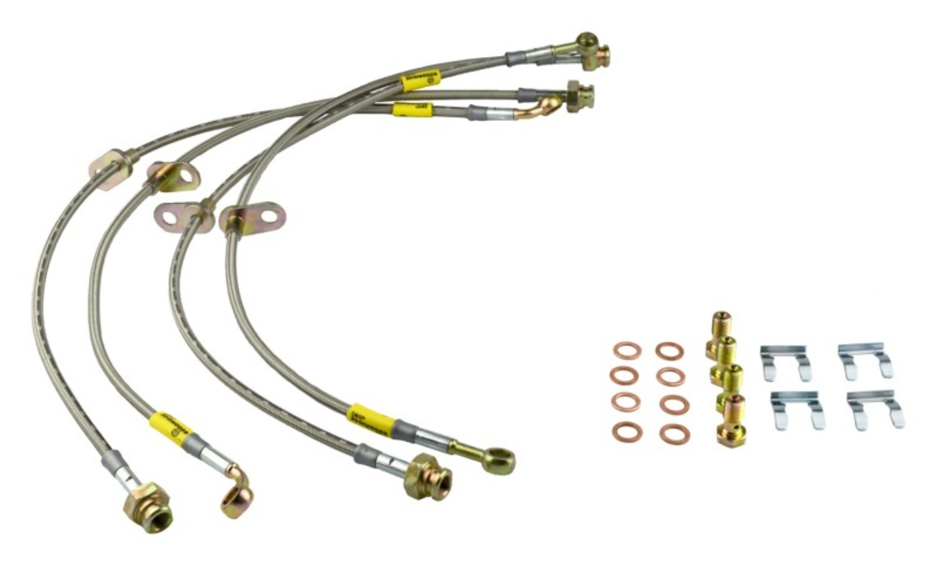 Picture of Goodridge 12-15 Chevrolet Camaro ZL1 Only Stainless Steel Brake Line Kit