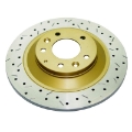 Picture of DBA 05+ Mazda MazdaSpeed6 - 05+ MX6 Rear Drilled & Slotted 4000 Series Rotor