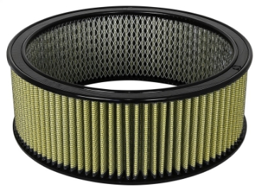 Picture of aFe MagnumFLOW Air Filters Round Racing PG7 A-F RR PG7 14OD x 12ID x 5H IN with E-M