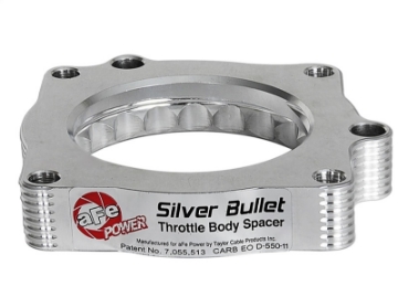Picture of aFe Silver Bullet Throttle Body Spacers TBS Dodge Challenger SRT8 11-12 V8-6-4L