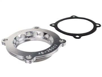 Picture of aFe Silver Bullet Throttle Body Spacers TBS Jeep Wrangler JK 2012-2017 V6-3-6L