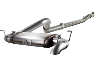 Picture of aFe MACHForce XP Exhausts Cat-Back-Hi Tuck SS-409 EXH CB-HT Jeep Wrangler 2 Dr 2012 V6-3-6L