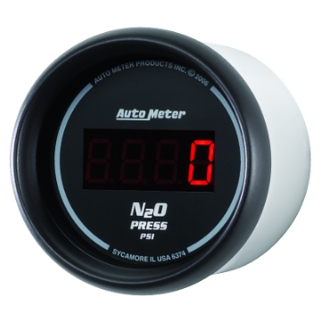 Picture of Autometer Z Series 52mm Digital 0-1600 PSI Nitrous Pressure Gauge