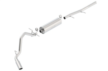 Picture of Borla 09-13 Chevrolet Silverado-GMC Sierra 1500 4-8L-5-3L-6-0L Side Exit Catback Exhaust