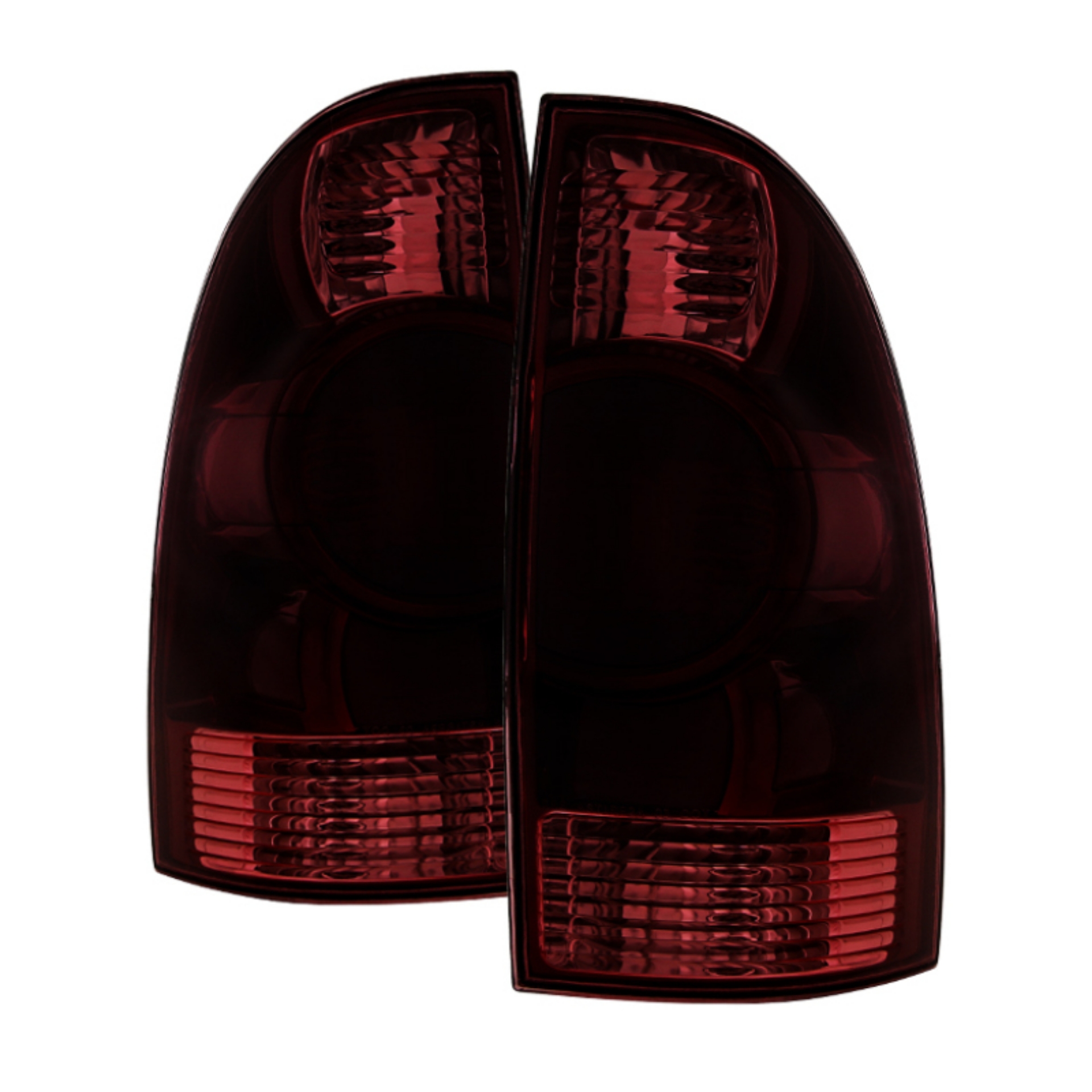 Picture of xTune Toyota Tacoma 05-08 OEM Style Tail Lights Red Smoked ALT-JH-TTA05-OE-RSM