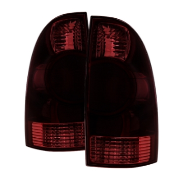 Picture of xTune Toyota Tacoma 05-08 OEM Style Tail Lights Red Smoked ALT-JH-TTA05-OE-RSM