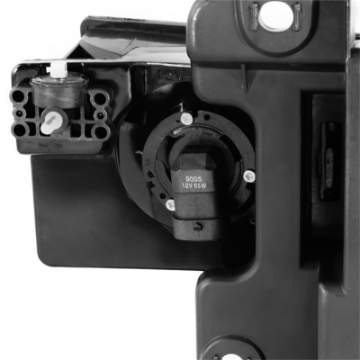 Picture of xTune Chevy Suburban 88-98 Crystal Headlights Black HD-JH-CCK88-BK