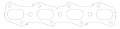 Picture of Cometic 07 Ford Mustang Shelby 5-4L -030 inch MLS Exhaust Gasket Pair