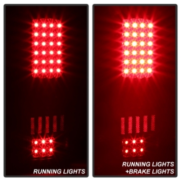 Picture of xTune Ford F150 Styleside 04-08 Not Fit Heritage & SVT LED Tail Lights Black ALT-ON-FF15004-LED-BK