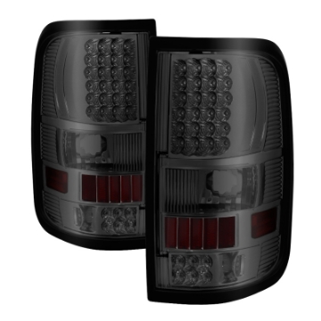 Picture of xTune Ford F150 Styleside 04-08 Not Fit Heritage & SVT LED Tail Lights Smoke ALT-ON-FF15004-LED-SM