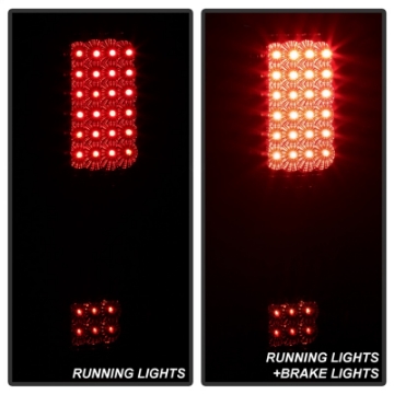 Picture of xTune Ford F150 Styleside 04-08 Not Fit Heritage & SVT LED Tail Lights Smoke ALT-ON-FF15004-LED-SM