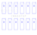 Picture of King Engine Bearings Nissan RB25-RB26 Size STD Performance Rod Bearing Set - Size STD