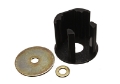Picture of Energy Suspension 09-11 Audi A3-TT - 09-11 VW Passat-Jetta-GTI MKV-MKVI Black Motor Mount Inserts