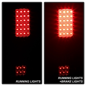 Picture of xTune Ford F150 Styleside 04-08 LED Tail Lights Red Clear ALT-ON-FF15004-LED-RC