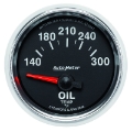 Picture of Autometer GS 52mm 140-300 Deg F Short Sweep Electronic Oil Temperature Gauge