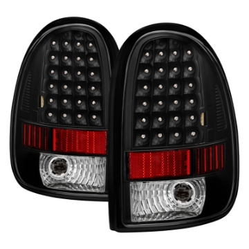 Picture of Xtune Plymouth Voyager-Grand Voyager 96-00 LED Tail Lights Black ALT-ON-DC96-LED-BK