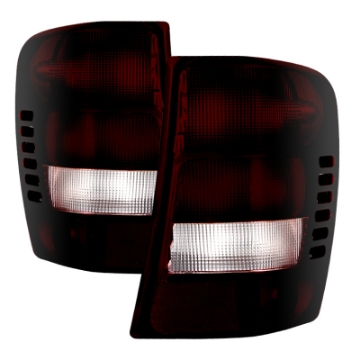Picture of xTune Jeep Grand Cherokee 1999-2002 OEM Style Tail Lights Red Smoked ALT-JH-JGC99-OE-RSM