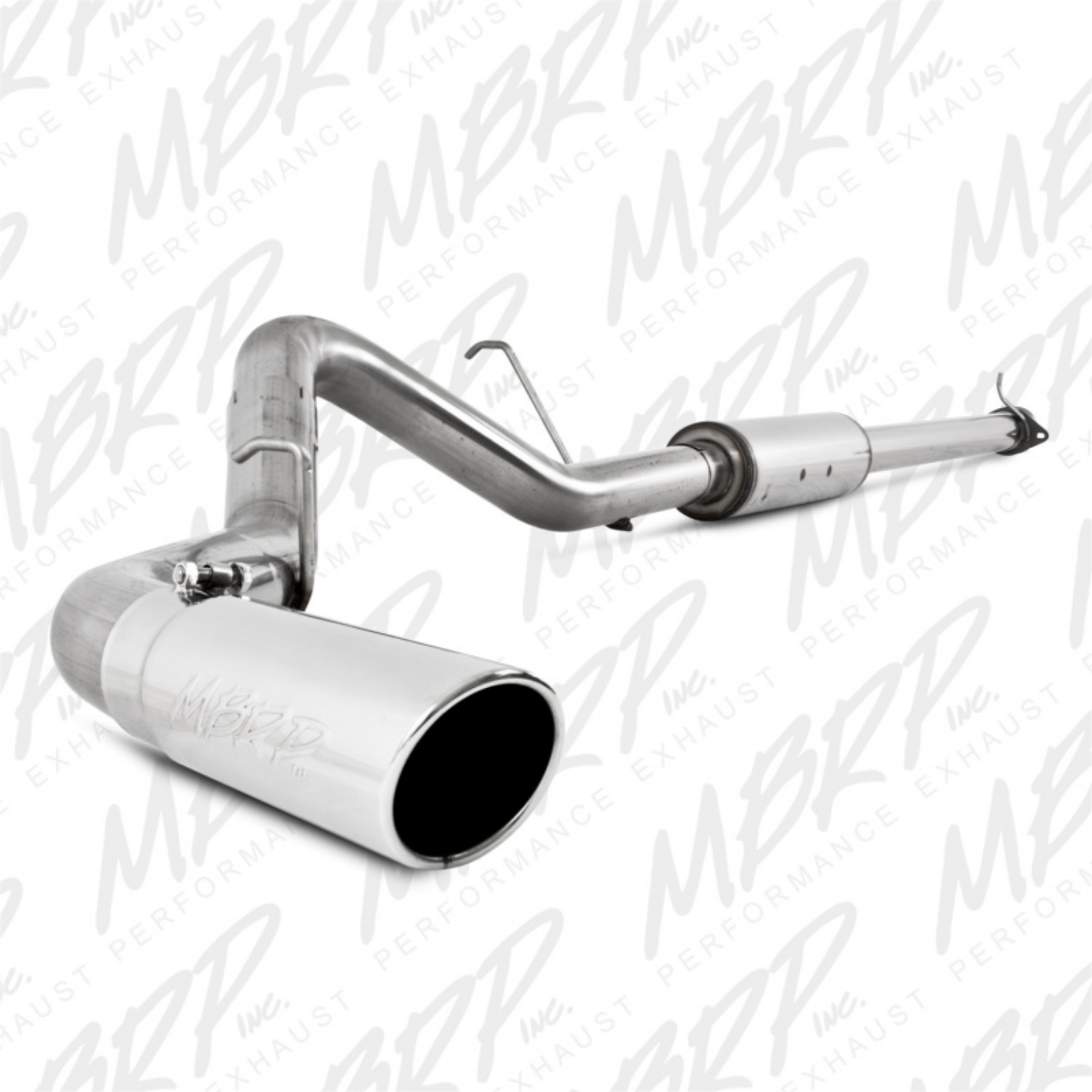 Picture of MBRP 11-19 Chevy-GMC 2500HD PU 6-0L V8 Single Side Exit T409 Cat Back Perf Exhaust